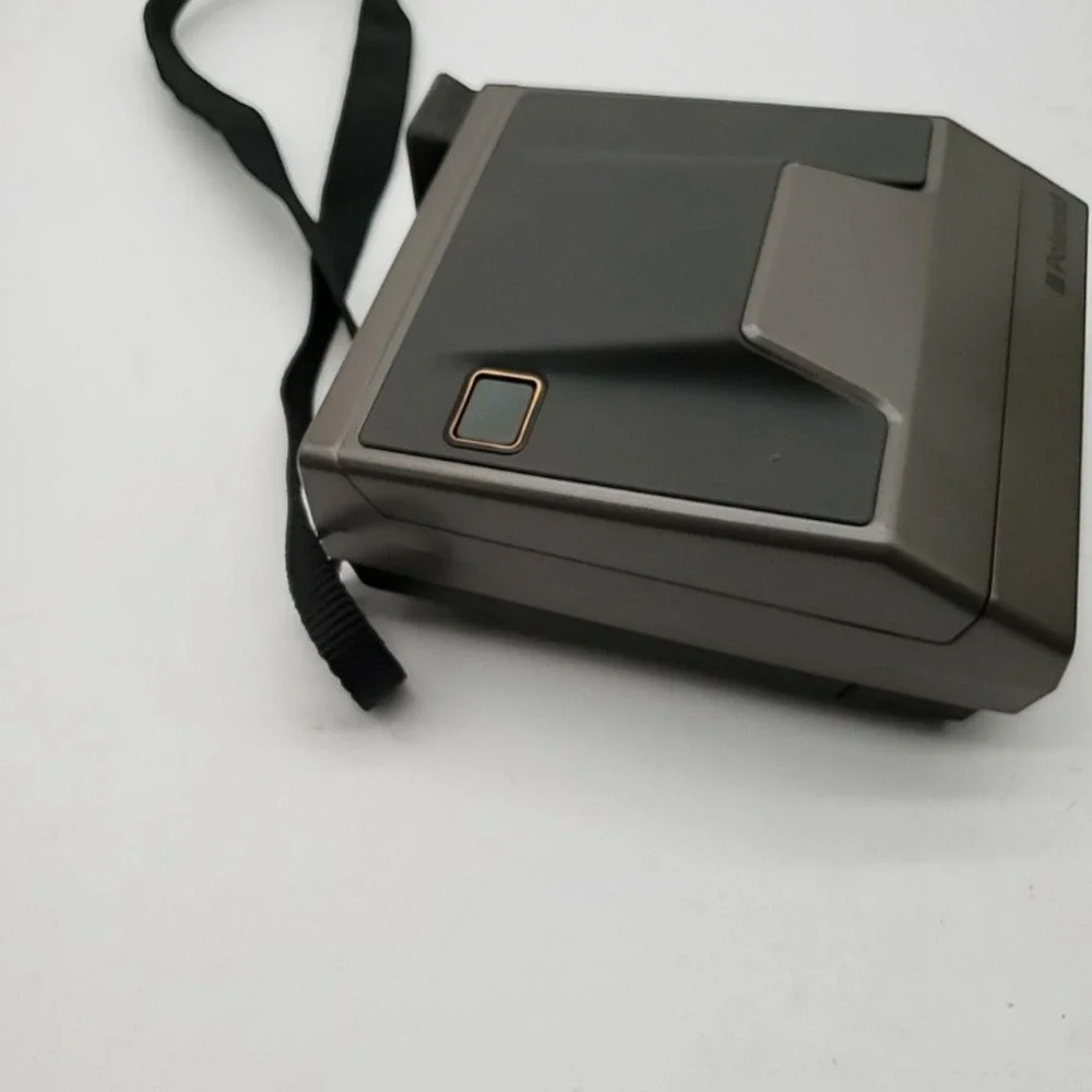 Vintage Polaroid Spectra System Instant Camera Gray Bag Remote Filters‎ Kit